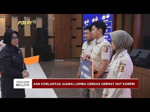 PRESISI UPDATE : ASN KORLANTAS JUARAI LOMBA CERDAS CERMAT HUT KORPRI 31/10/2024 19.00