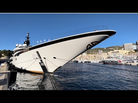 WALKING TOUR MONACO YACHT SHOW 27 SEPTEMBER 2022, 1 DAY BEFORE THE EVENT * @emman25MC