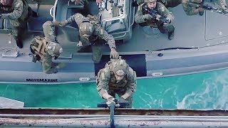 U.S. Marines - Tactical RHIB Boat Insertion Training