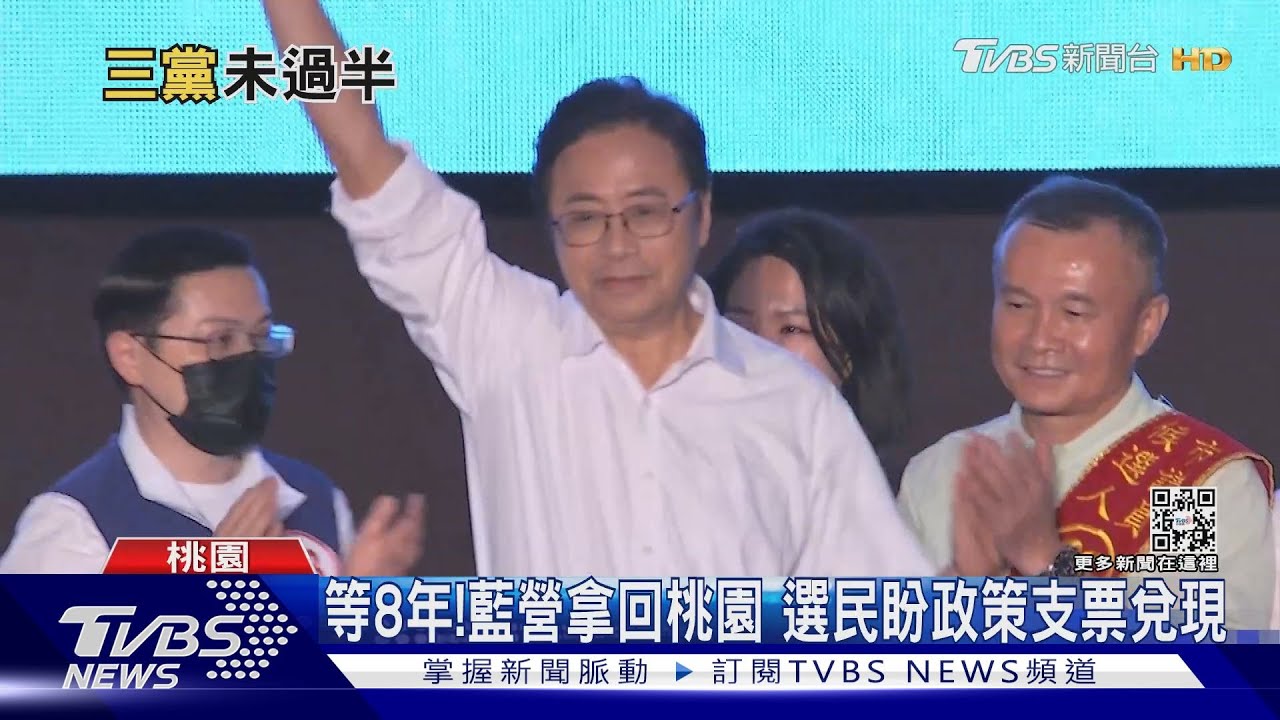 等8年終於拿回桃園！藍綠議員未過半　選前政策支票恐難兌現？