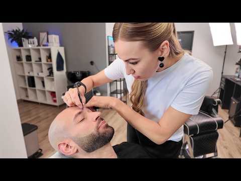 💈The Greatest Barber Experience in Poland [ASMR for sleep] – Poznań  🇵🇱