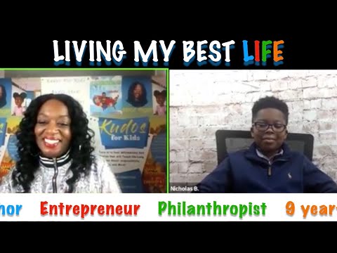 Kudos For Kids Host Erica Pullen Interviews 9-Year-Old Phenomenon Nicholas Buamah❤️