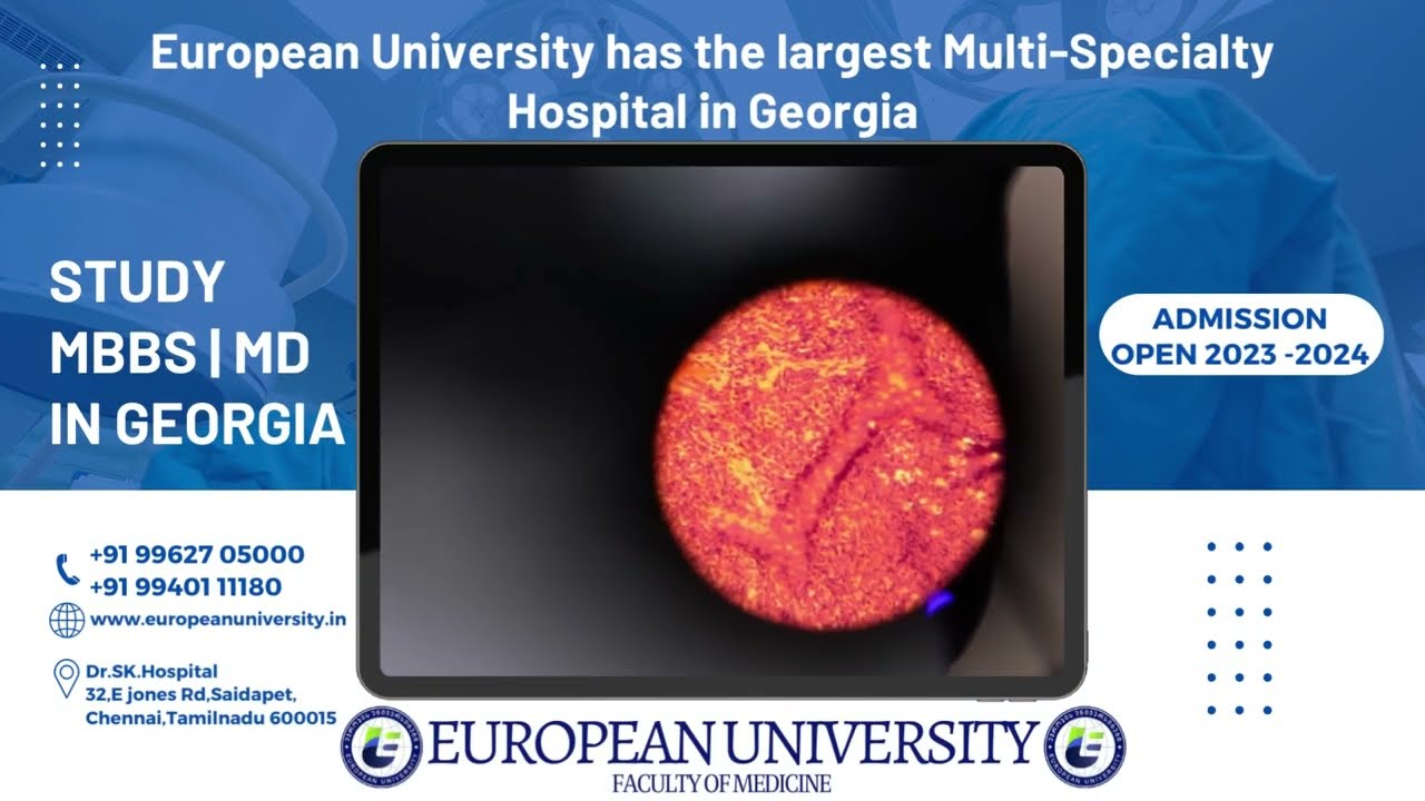 Anatomy Cadaver Lab | European University in Georgia | Study MBBS In Georgia | MBBS In Georgia