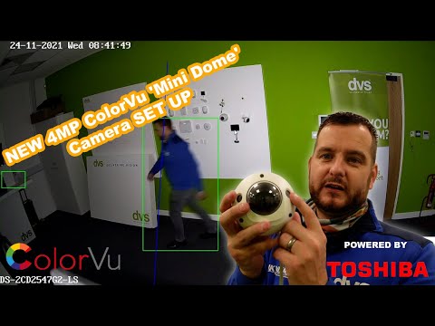 Hikvision's NEW 4MP ColorVu 'Mini Dome' Camera SET UP