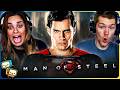 MAN OF STEEL 2013 Movie Reaction First Time Watch Henry Cavil Amy Adams Michael Shannon