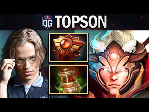 OG.TOPSON INVOKER PRACTICING FOR TI10 - DOTA 2 7.25 GAMEPLAY