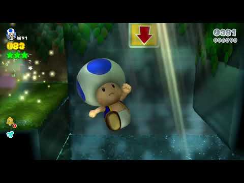 Super Mario 3D World (Switch) 9-7 Itemless Speedrun - Time: 38 (TWR)