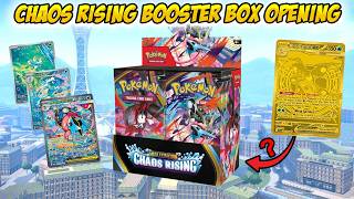 WHAT IS THIS SET???? Chaos Rising Booster Box Opening!