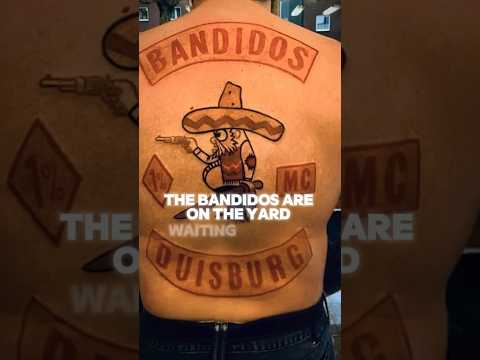 Bandidos Wait For Hells Angels George Christie on the Prison Yard!!