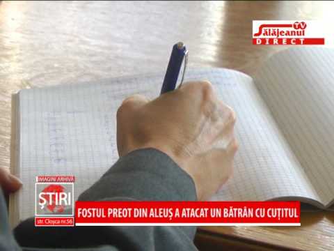 FOSTUL PREOT DIN ALEUS A ATACAT UN BATRAN CU CUTITUL
