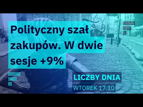 Giełda zyskuje po wyborach, 52 pkt do szczytu, moc złotego, seria Pepco i burza przez fake o ETF