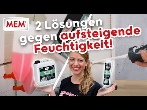 Feuchte Wände sanieren mit nachträglicher Horizontalsprerre - So geht's!