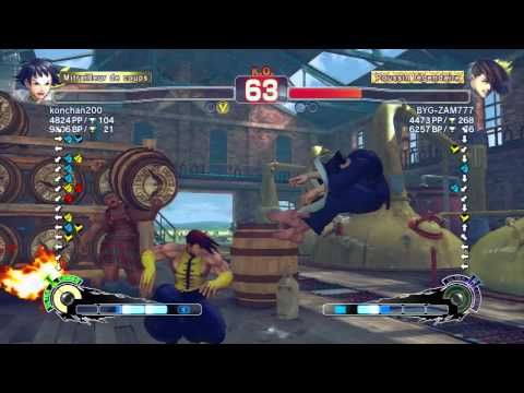 SSF4-AE: konchan200 [Makoto] vs BYG-ZAM777 [Yang]