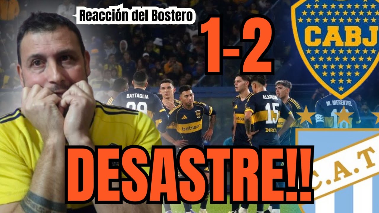 DESASTRE!! Reacción del Bostero a Boca vs Atl. Tucumán x Copa Argentina.