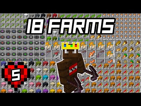Unbelievable Hardcore Minecraft Farms! | Hardcore #5