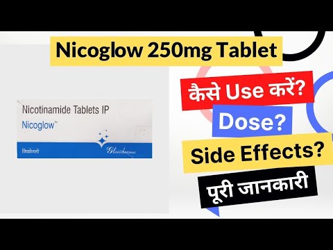 Nicoglow Nicotinamide Tablet 250Mg (10 Tablets)