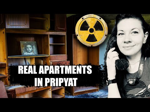 Real apartments in PRIPIYAT, creepy Chernobyl 2024