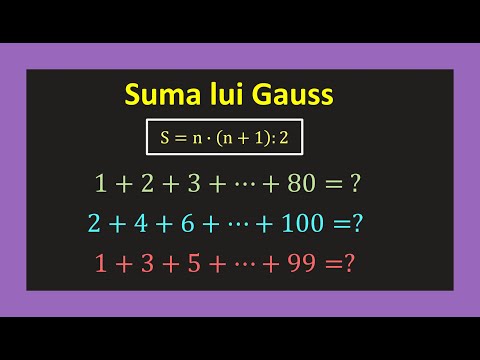 Gauss's sum 5th grade 2 in 2 even odd numbers formula 3 in 3 math exercises