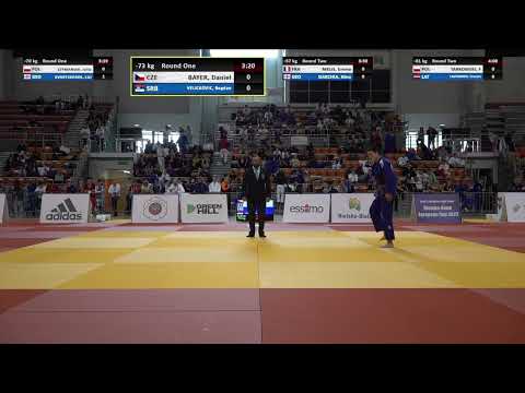 2022 Bielsko Biala 1K 73 kg Bayer Daniel CZE vs  Velickovic Bogdan SRB