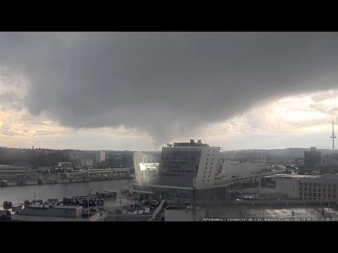 Kiel - tornado timelapse 29Sep2021
