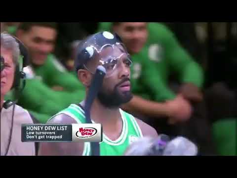 Boston Celtics vs. Brooklyn Nets Masked Kyrie Irving RETURNS!