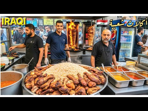 Best STREET FOOD in Iraq 🇮🇶 | The best food on earth? In Mosul, Iraq | Street food for $1