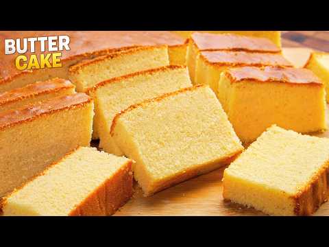 Best Butter Cake Recipe | MASTERCLASS | Soft And Moist Easy Butter Cake