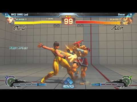 [EVO 2012 SSFIV AE] MCZ DMG Lud (Chun-Li) vs Oscar (Adon)