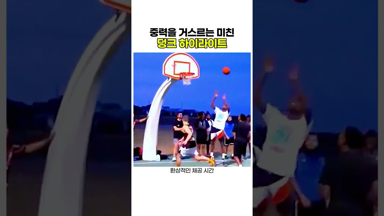 중력을 거스르는 미친덩크 하이라이트