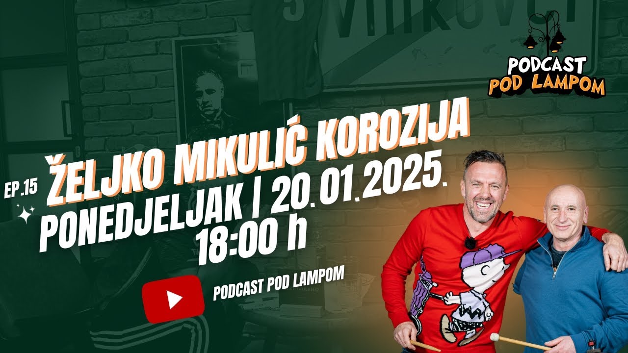 Podcast Pod Lampom - ep.15 - Željko Mikulić - Korozija