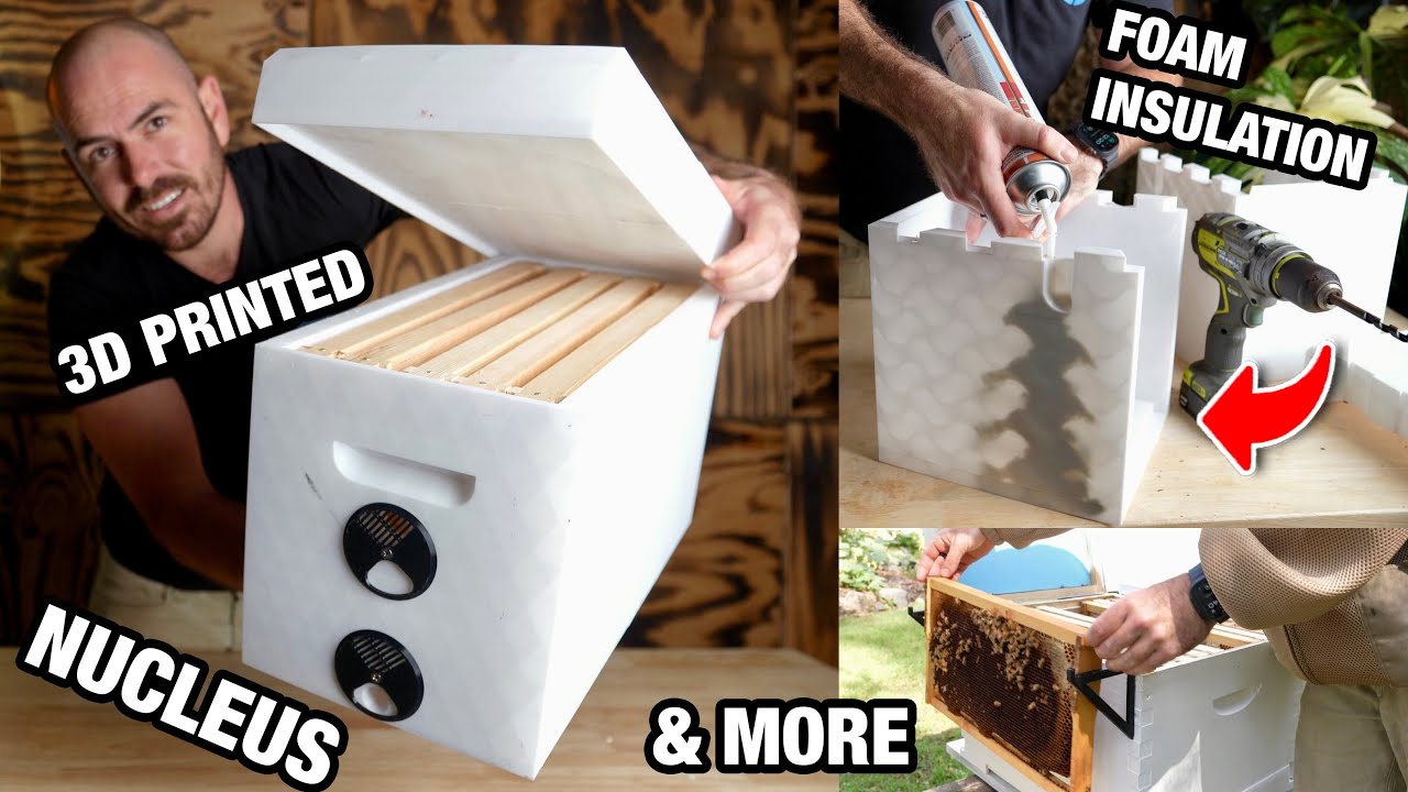 Beekeeping 3D Prints: Nucleus Hive Box and More!