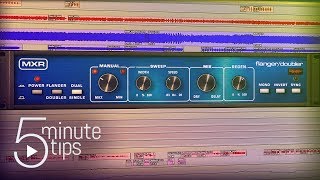 Video thumbnail for 5-Min UAD Tips: MXR Flanger/Doubler Plug-In by Universal Audio