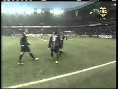 2006 (February 4) Paris St Germain 2 -St Etienne 2 (French Ligue 1)