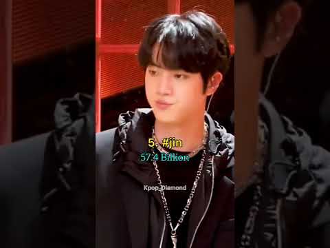 BTS MOST VIEWED INDIVIDUAL HASHTAG ON TIKTOK #shorts #kpop #bts #yettocome #tiktok #kpopedit #fyp