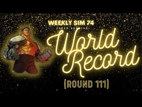Streets Of Rage 4 Floyd Survival Mr. X Nightmare  Weekly Sim 74 (Round 111) World Record