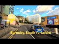 Driving Round In Barnsley, South Yorkshire, England