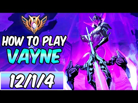HOW TO PLAY VAYNE ADC | Best Build & Runes | Diamond Player Champion Guide | League of Legends | S15