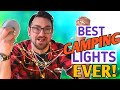 Best camping lamp ever! outdoor string lights first impressions