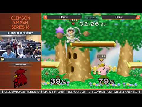 Clemson Smash Series Melee   Ryuta vs Panko   Losers Top8