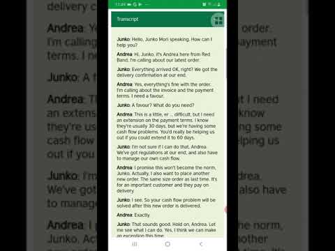 LPTD: UNIT 29: A PHONE CALL FROM A CUSTOMER - 01.09.2020