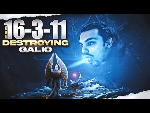 DONT PICK GALIO INTO THE BEST VEL'KOZ OF THE WORLD