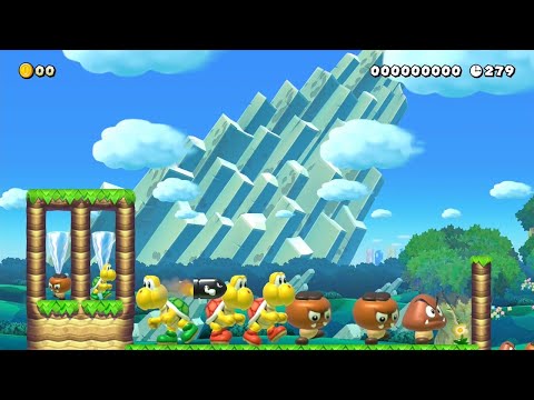 Super Mario Maker 2 - Goomba and Koopa War by MBDaGreat - No Commentary