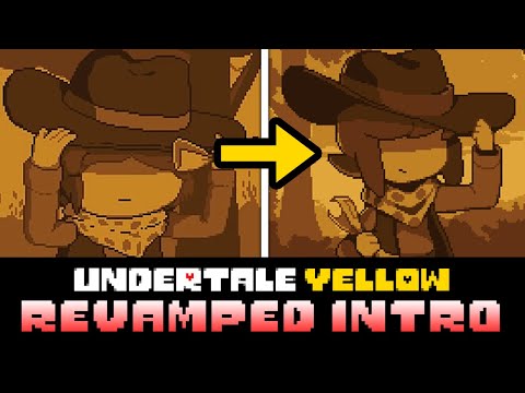 Undertale Yellow - Revamped Intro (+ Comparison)