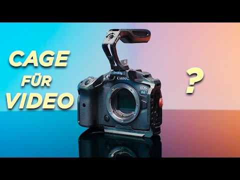 Macht ein CAGE deine KAMERA BESSER? Ft. Smallrig Canon R5 / R6 Black Mamba Cage.