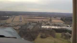 preview picture of video 'N41847 PA32 landing at 39N (Princeton Airport, NJ)'