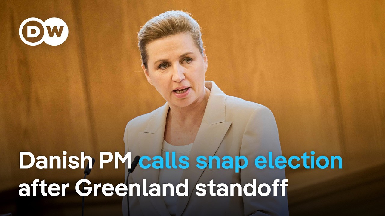 Danish Prime Minister Mette Frederiksen calls snap election after Greenland boost | DW News