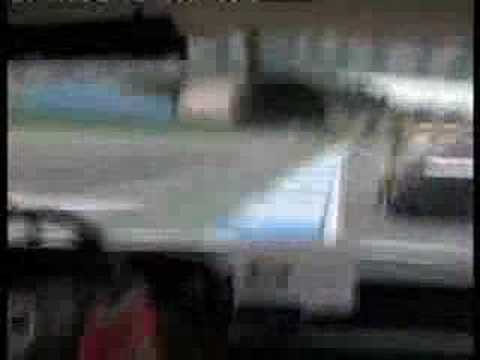 BMW 2002 vintage racing car - onboard camera