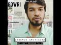 Criticism Whatsapp Status