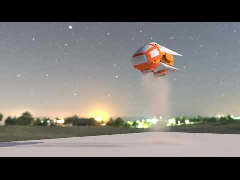 CGI Rocket Final Takeoff