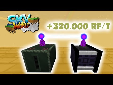 Tier 2 Nether Star Generator! 320.000 RF/T!! - #29 - Minecraft Sky World
